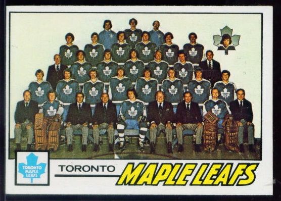86 Toronto Maple Leafs Team